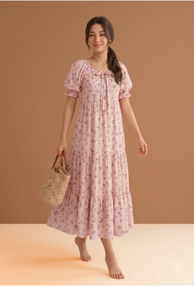 ZORAYA Manda dress daster adem premium
